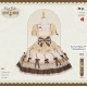 Mademoiselle Pearl Cupcake Blouses Skirt Salopette JSK and OPs(Reservation/Multiple Colours/Full Payment Without Shipping)